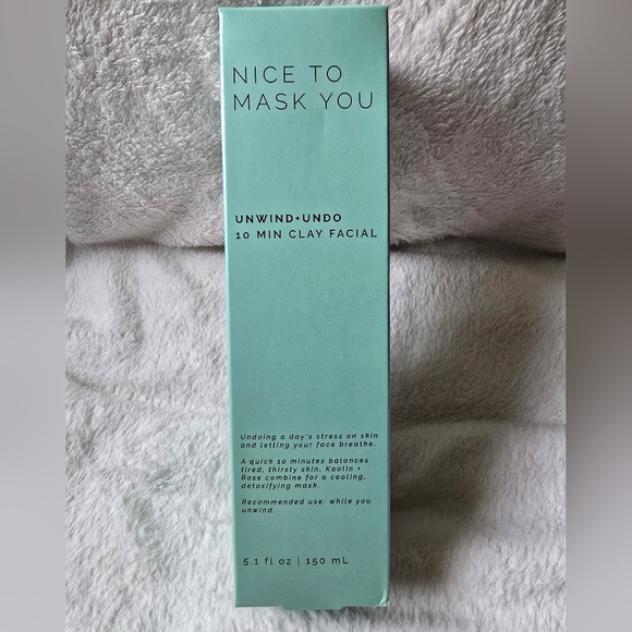 Sun + Moon Nice To Mask You 10 Min Clay Facial - Mint Green - Picture 1 of 6